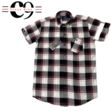 Cotton twill check half - Image 2